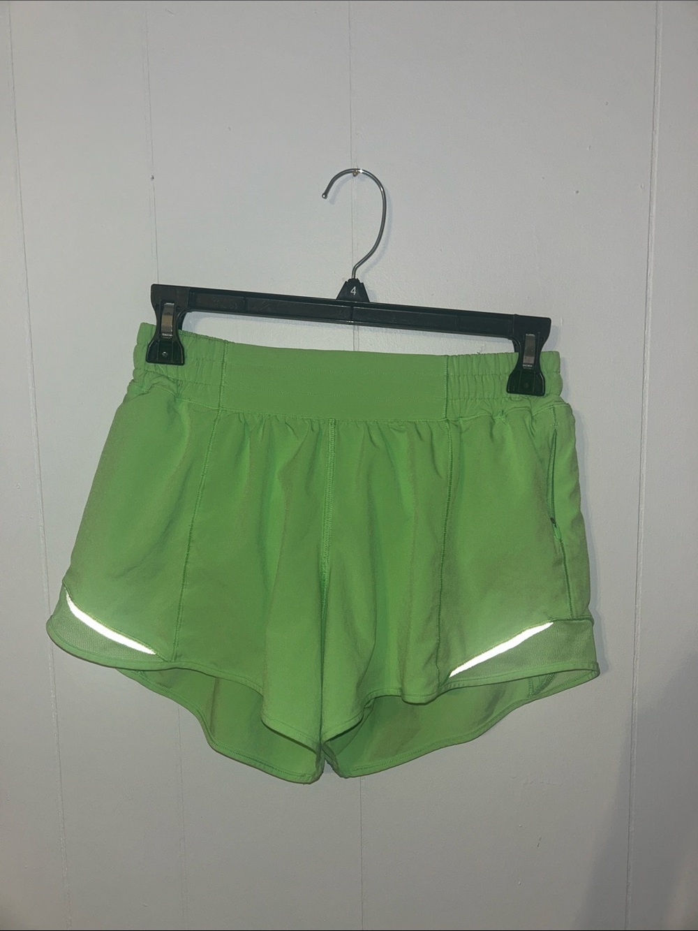 lululemon athletica Neon Green Running Shorts